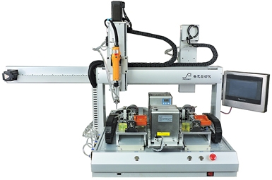 剃须刀双平台香蕉视频导航锁螺丝机（带下料）